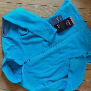 💥💥NWT Eddie Bauer Light Fleece Zip-Up Sweatshirt Jacket🩵🩵